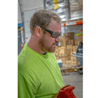 Bullhead Maki Ballistic Rated Safety Glasses, Sport Design with Rubber Nose Piece - BHP Safety Products