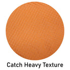 CATCH Nitrile Disposable Gloves with Pyramid Grip Texture, Industrial, Powder-Free, Orange, 9 mil (Box of 100) - BHP Safety Products