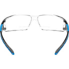 Iron - Fog Reader Premium Grade Anti - Fog Safety Glasses Blue Frame, Clear Lens with Bifocal - BHP Safety Products