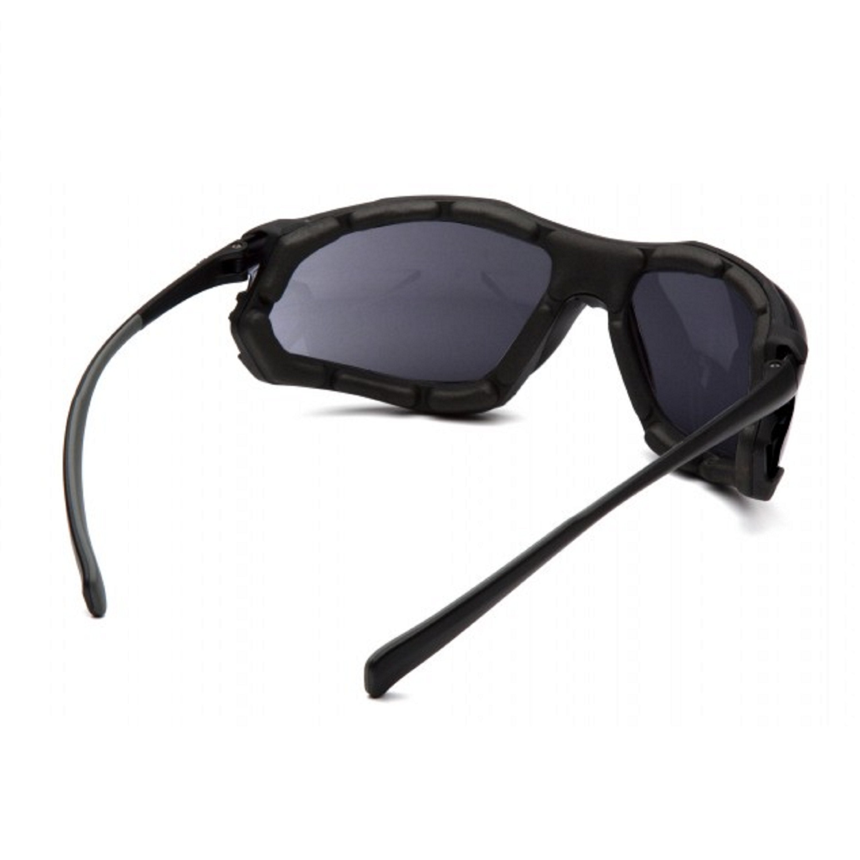 Pyramex Proximity Foam Padded Safety Glass with H2X Anti-Fog Lens, Black Frame - BHP Safety Products
