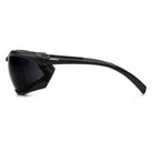 Pyramex Proximity Foam Padded Safety Glass with H2X Anti-Fog Lens, Black Frame - BHP Safety Products