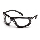 Pyramex Proximity Foam Padded Safety Glass with H2X Anti-Fog Lens, Black Frame - BHP Safety Products