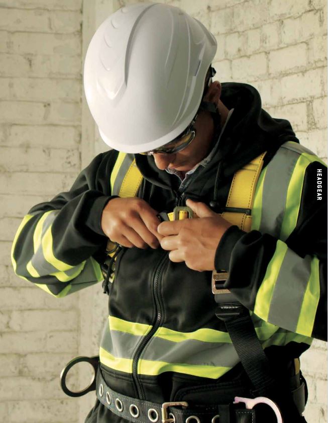 Pyramex RSZH3411 Type 0 Class 1 Enhanced Visibility Full-Zip Safety Sweatshirt/Hoodie - Black - BHP Safety Products