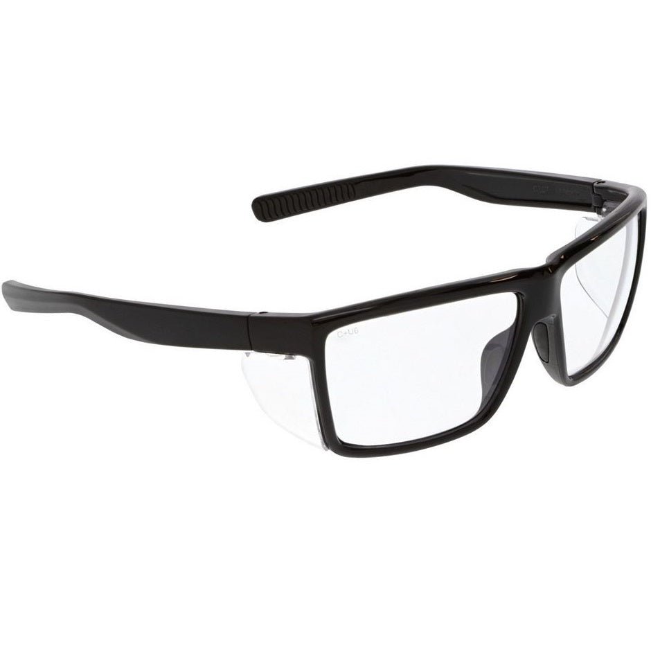 Swagger SR2 Safety Glasses with Thermo Plastic Rubber Nosepads and Detachable Side Shields (1 Pair) - BHP Safety Products
